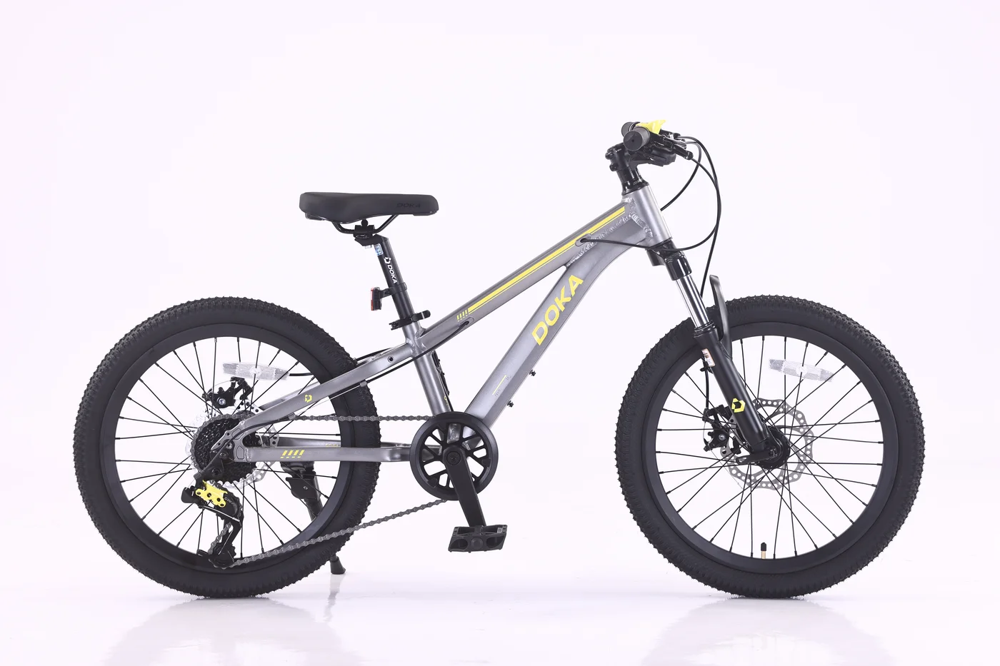 Велосипед Doka Темп 20" (серый) 2026 (9,5")