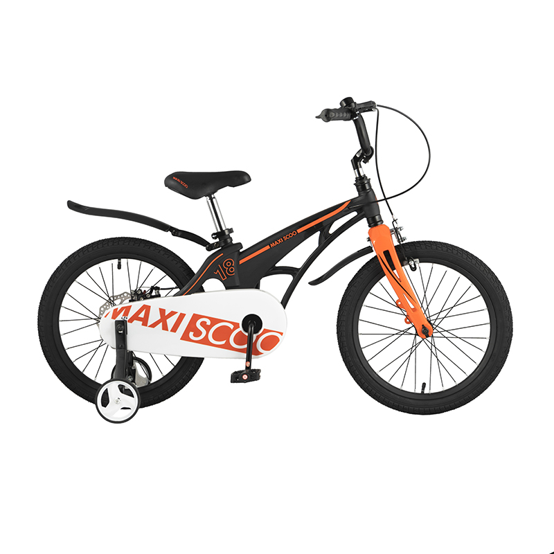 картинка Детский велосипед Maxiscoo Cosmic 18" Стандарт (черный матовый) | велосалон Драйв г. Липецк