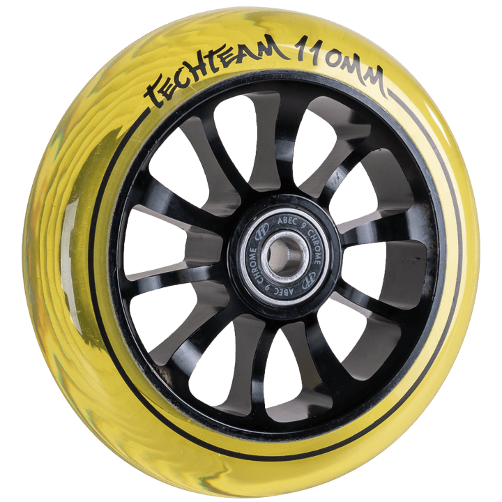 картинка Колесо для самоката X-Treme 110мм Winner yellow | велосалон Драйв г. Липецк