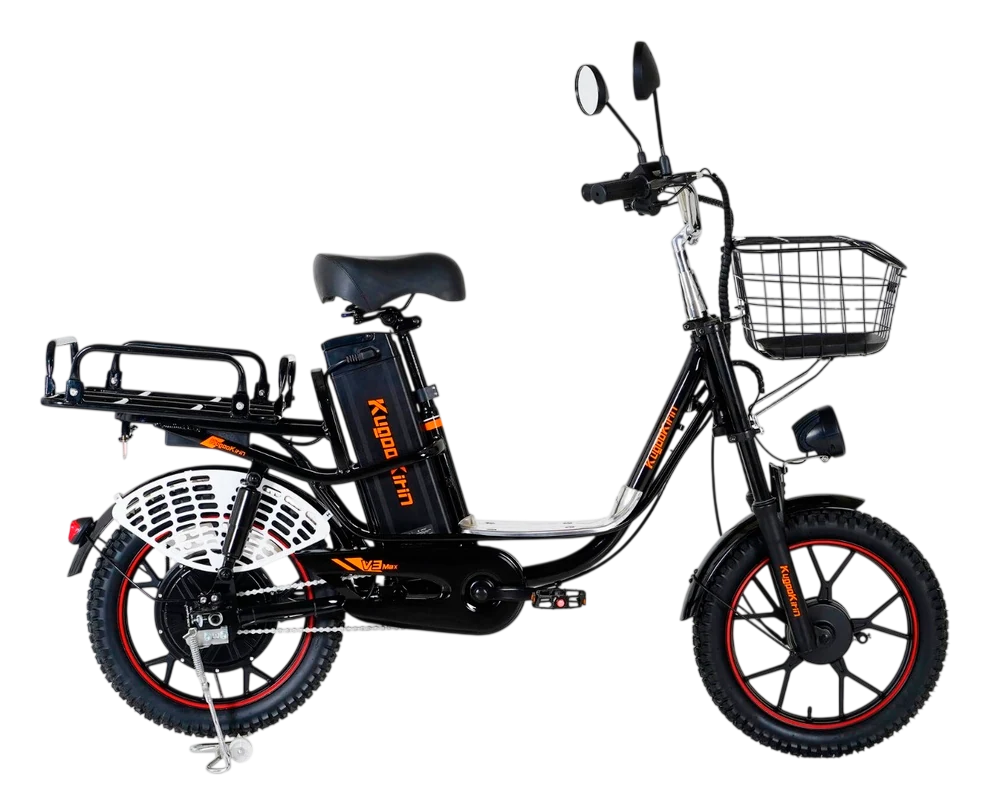 картинка Электровелосипед Kugoo V3 Max (черный) 2025 | велосалон Драйв г. Липецк