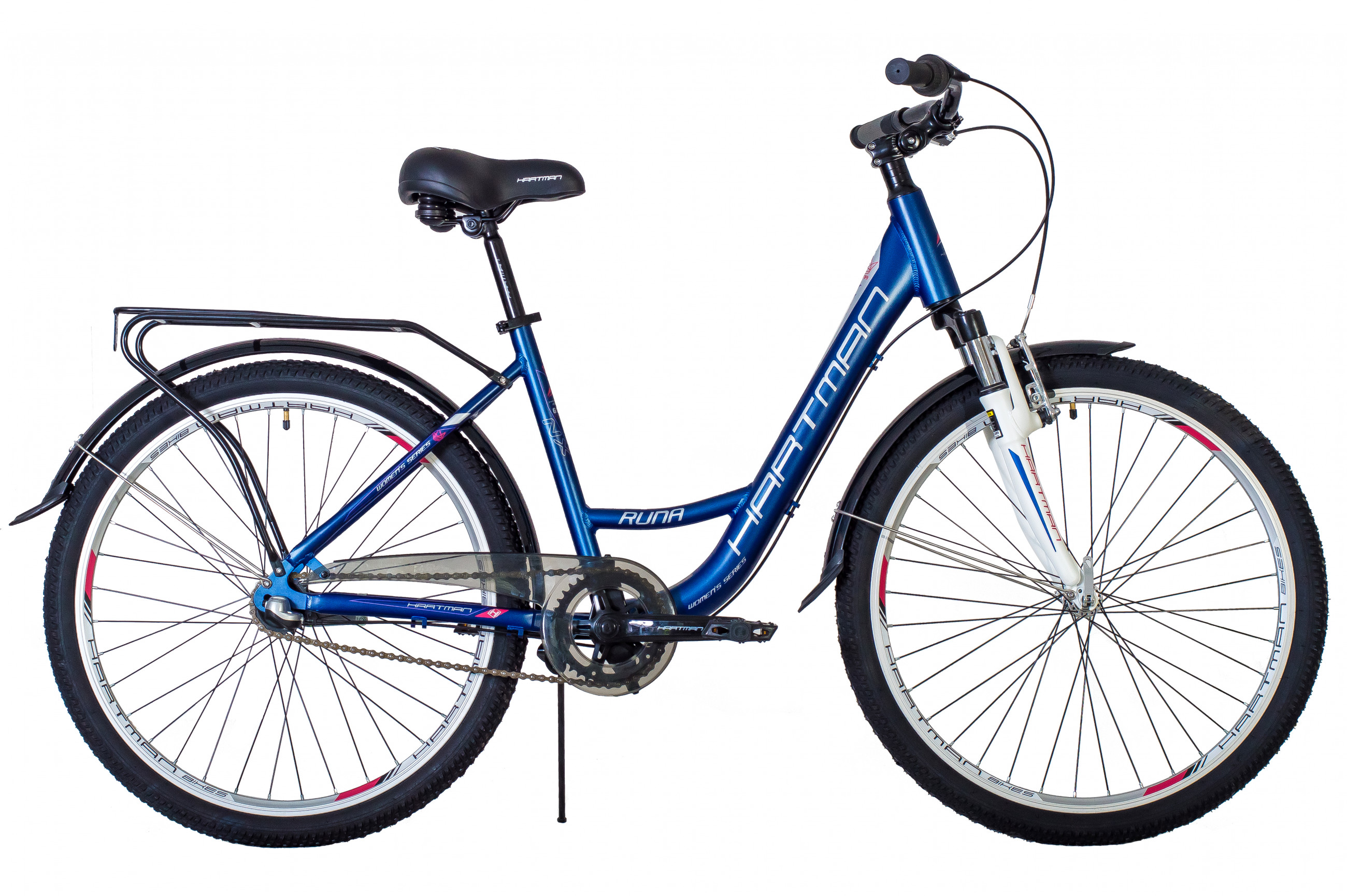 картинка Велосипед Hartman Runa NX 26'' (синий/ розовый) | велосалон Драйв г. Липецк