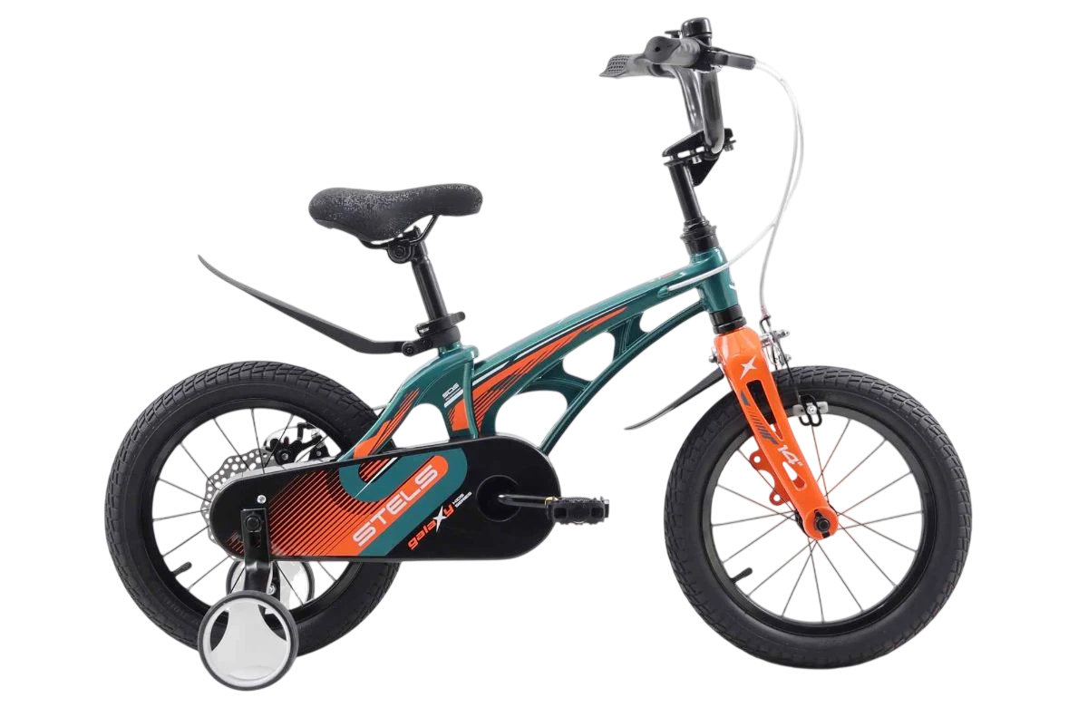 картинка Детский велосипед Stels Galaxy 14" (темно- зеленый) | велосалон Драйв г. Липецк