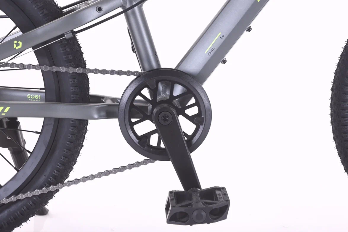 Велосипед Doka Темп 20" 2.0 (серый) 2026 (9,5")