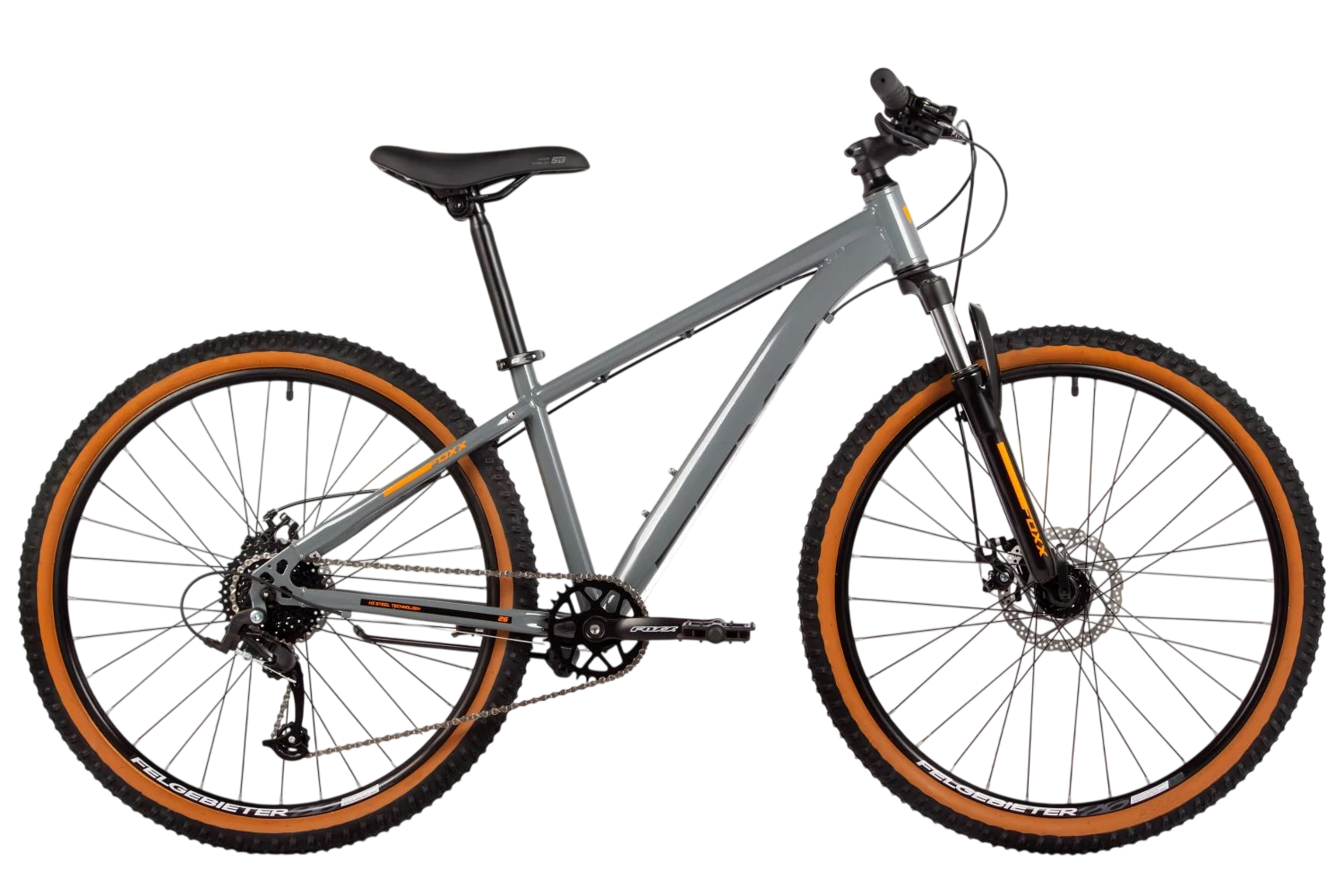 картинка Велосипед Foxx Aragon 26" (серый) | велосалон Драйв г. Липецк