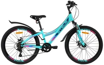 картинка Велосипед Stels Navigator 430 MD 24'' (мятный) | велосалон Драйв г. Липецк