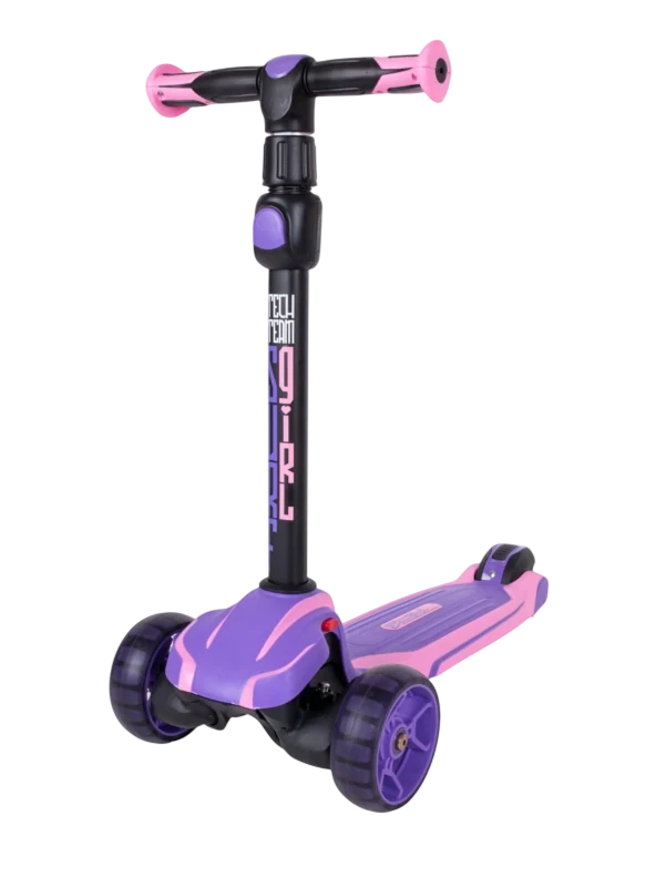 картинка Самокат Tech Team Surf Girl (розовый/ фиолетовый) | велосалон Драйв г. Липецк
