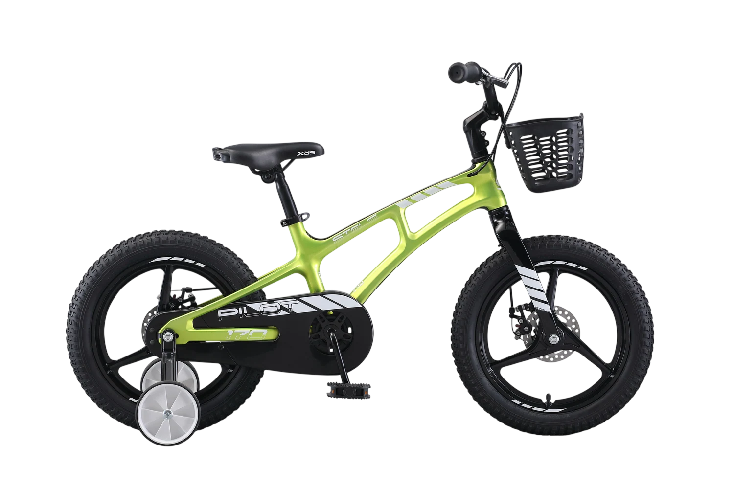 картинка Детский велосипед Stels Pilot 170 MD 16'' (зеленый) | велосалон Драйв г. Липецк