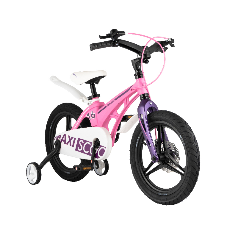 картинка Детский велосипед Maxiscoo Cosmic 16" Делюкс (розовый) | велосалон Драйв г. Липецк