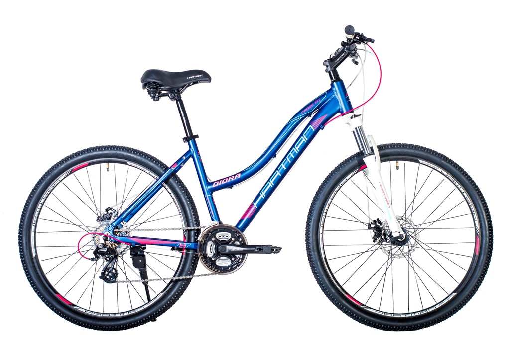 картинка Велосипед Hartman Diora Pro 27,5'' (синий/ металлик/ бирюзовый) | велосалон Драйв г. Липецк