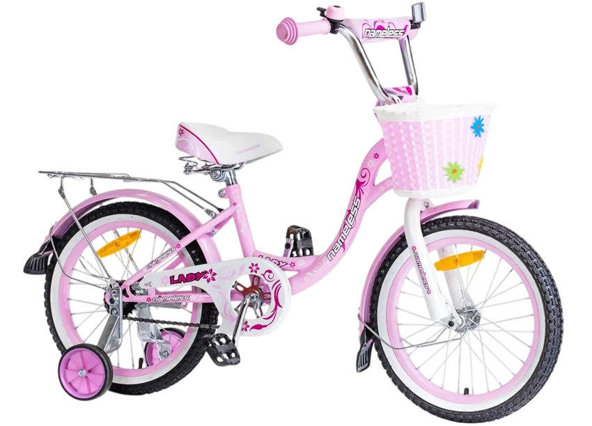 картинка Детский велосипед Nameless Lady 18" (розовый) | велосалон Драйв г. Липецк