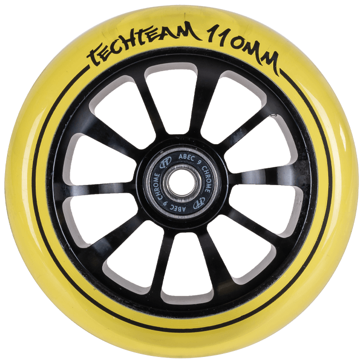 картинка Колесо для самоката X-Treme 110мм Winner yellow | велосалон Драйв г. Липецк