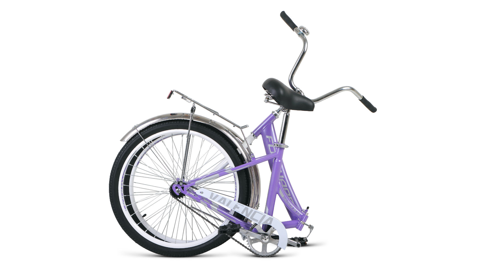 картинка Велосипед Forward Valencia 24'' 1.0 2021 (фиолетовый/ серый) | велосалон Драйв г. Липецк