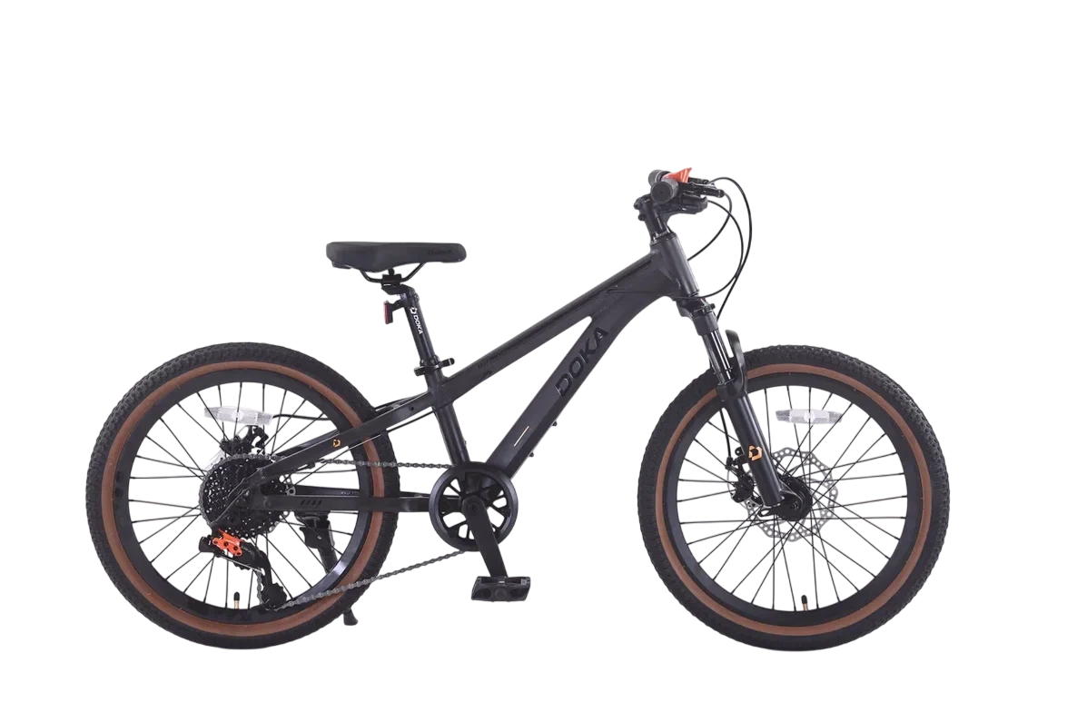 Велосипед Doka Темп 20" 2.0 (черный) 2026 (9,5")