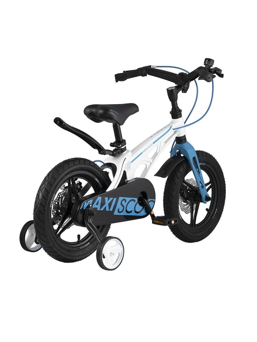 картинка Детский велосипед Maxiscoo Cosmic 18" Делюкс (белый) | велосалон Драйв г. Липецк