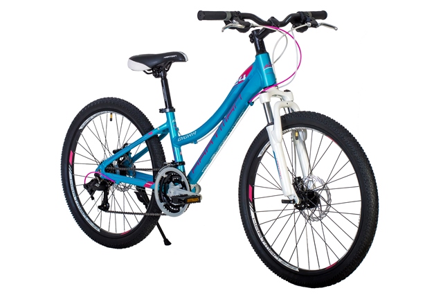 картинка Велосипед Hartman Diora Pro 24'' (голубой/ розовый) | велосалон Драйв г. Липецк