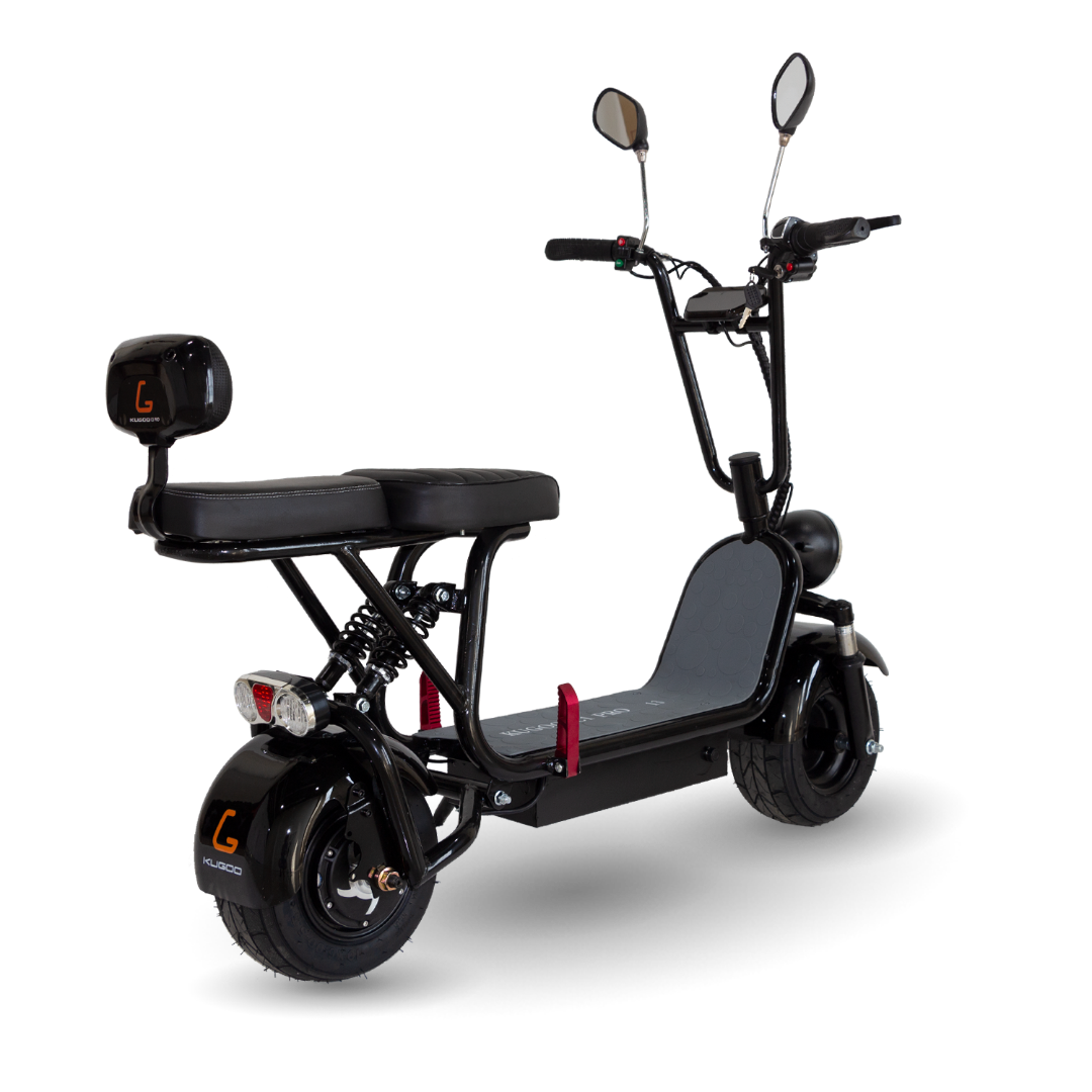 картинка Электросамокат Kugoo C1 Pro (черный) 2025 | велосалон Драйв г. Липецк