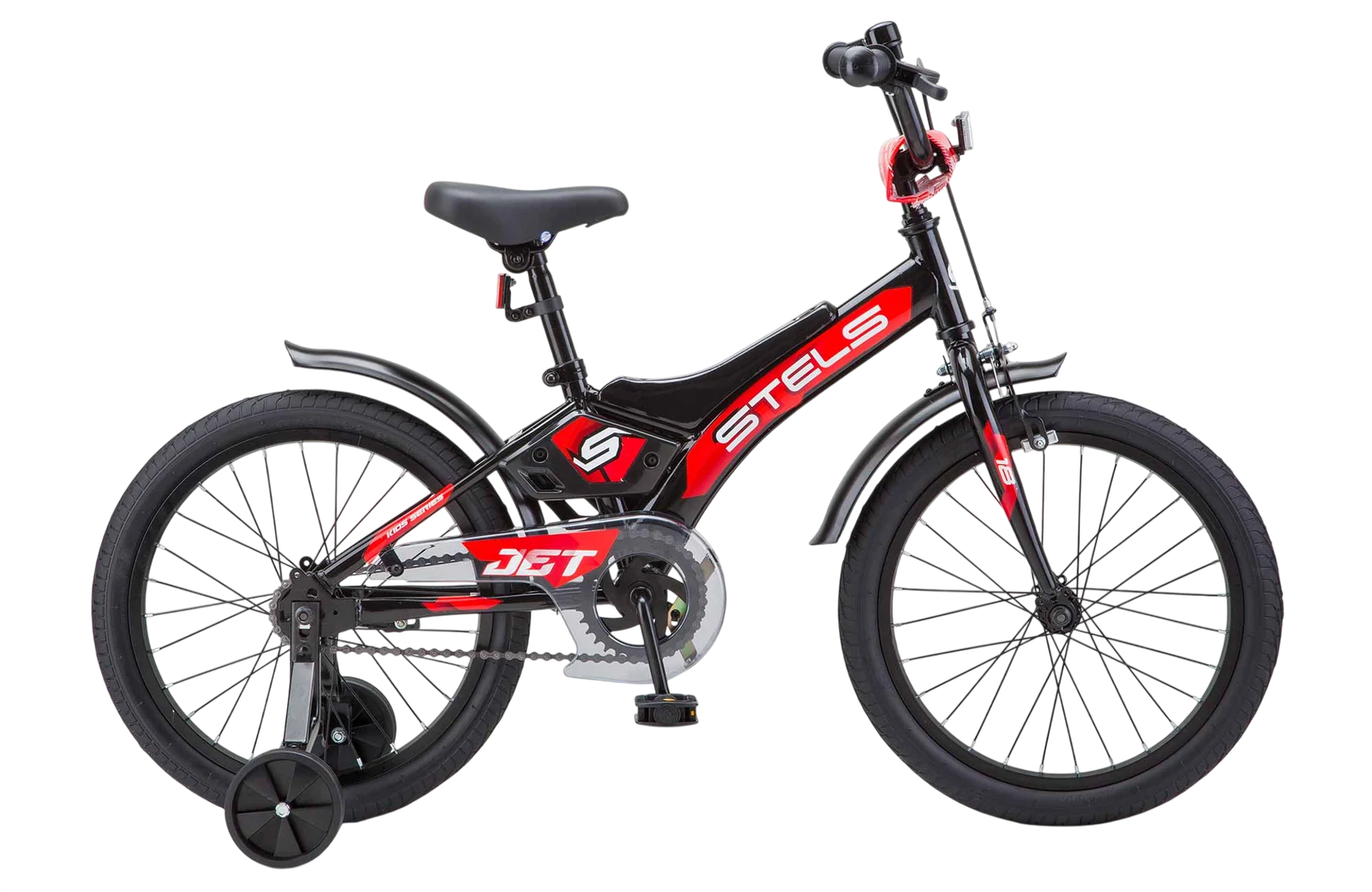 картинка Детский велосипед Stels Jet 16" (черный) | велосалон Драйв г. Липецк