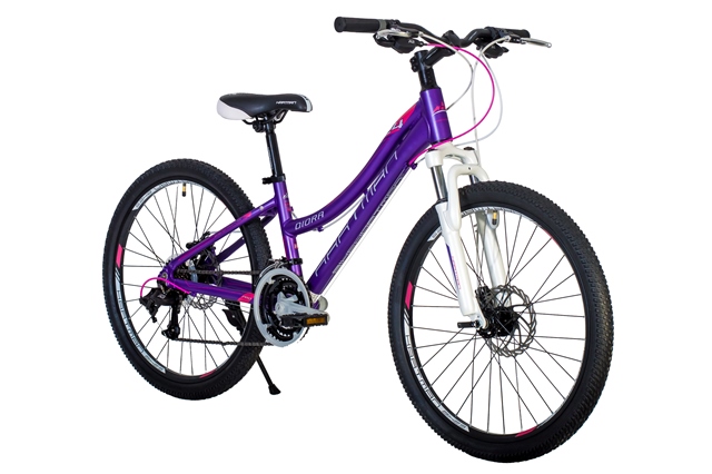 картинка Велосипед Hartman Diora Pro 24'' (сиреневый/ розовый) | велосалон Драйв г. Липецк