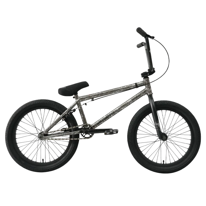 картинка Экстремальный велосипед Tech Team Grasshopper 20''x20,8" BMX (серый) 2024 | велосалон Драйв г. Липецк