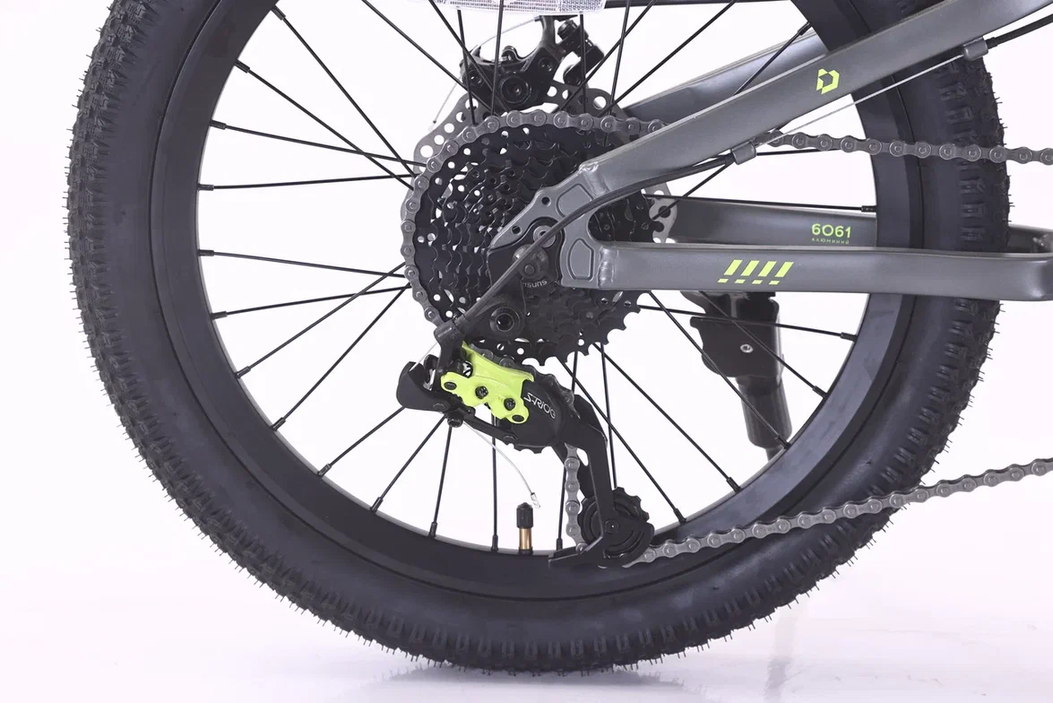 Велосипед Doka Темп 20" 2.0 (серый) 2026 (9,5")
