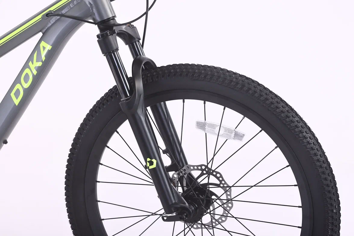 Велосипед Doka Темп 24" 2.0 (серый) 2026 (11,5")