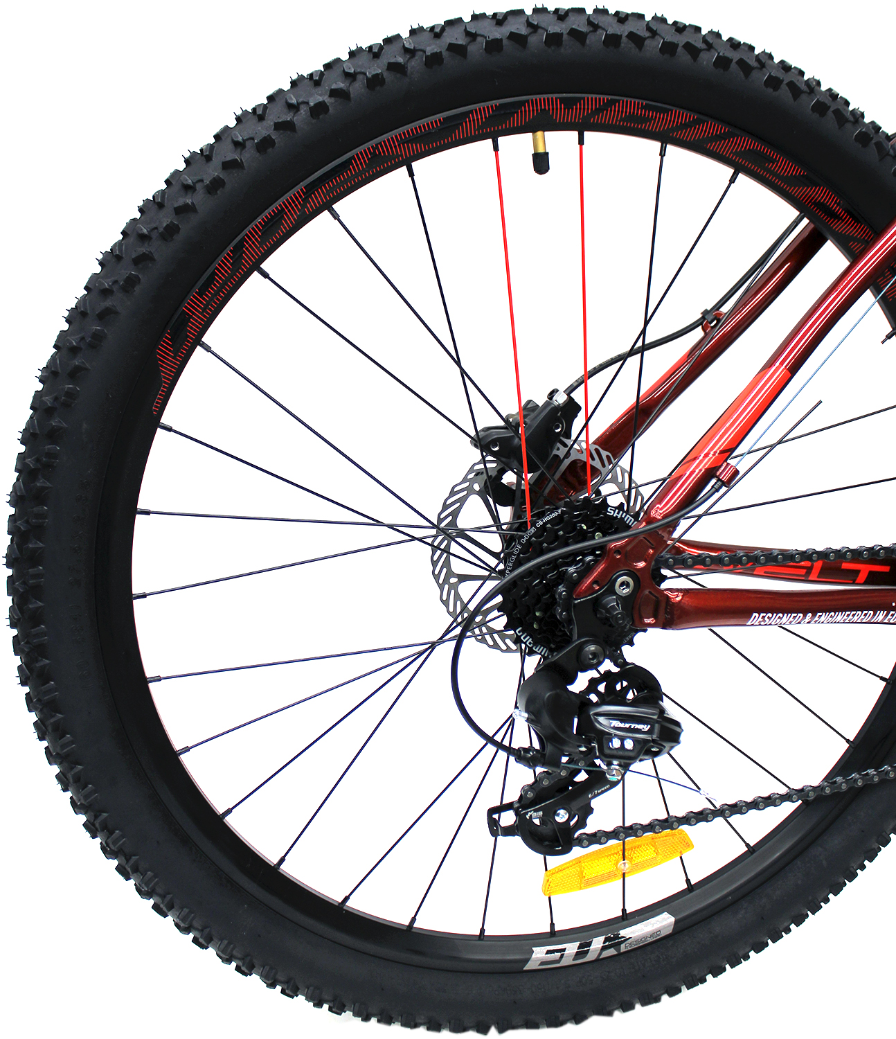 картинка Велосипед Welt Ridge 1.0 HD 27'' 2021 (красный) | велосалон Драйв г. Липецк