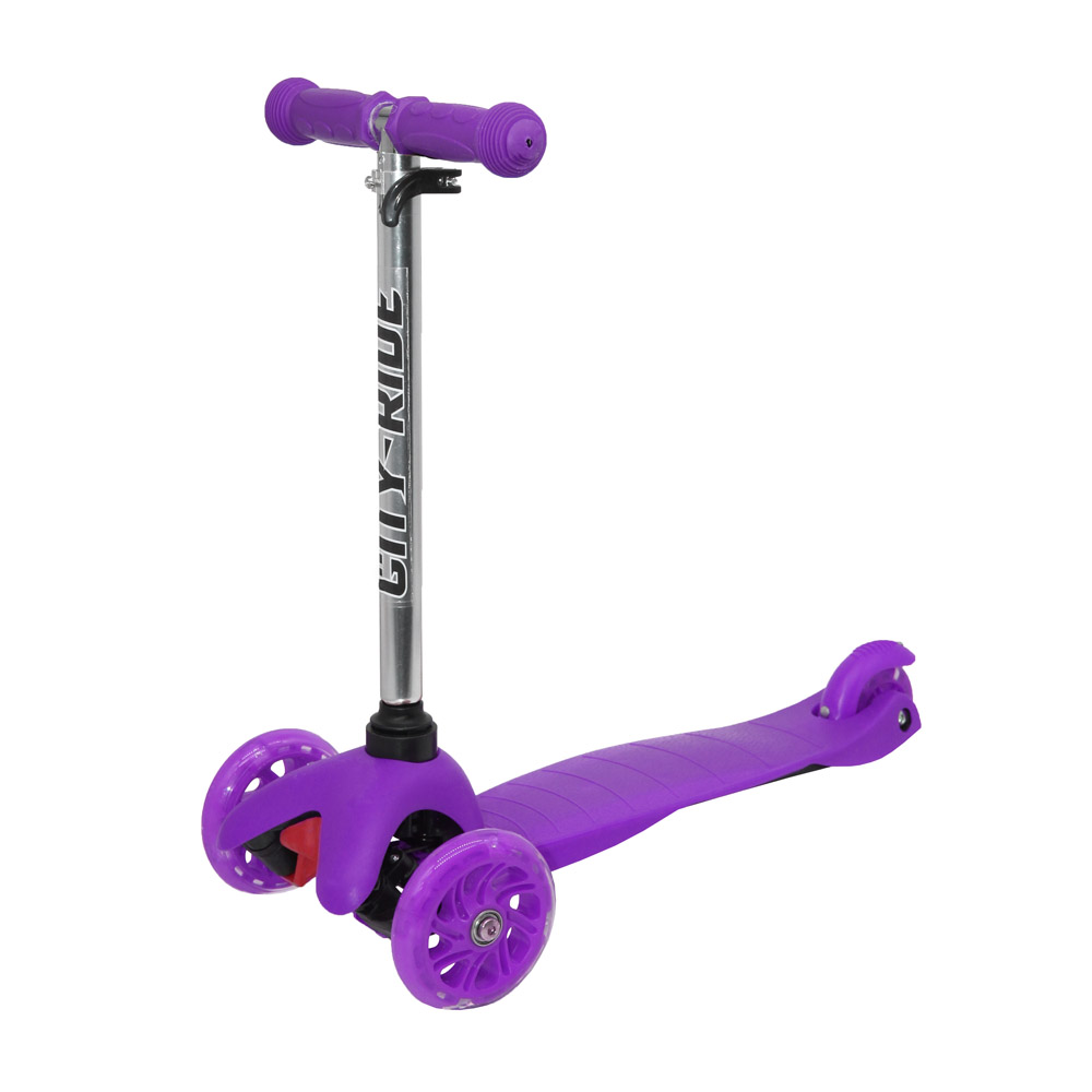 картинка Самокат City Ride CR-S4-01 (фиолетовый) | велосалон Драйв г. Липецк