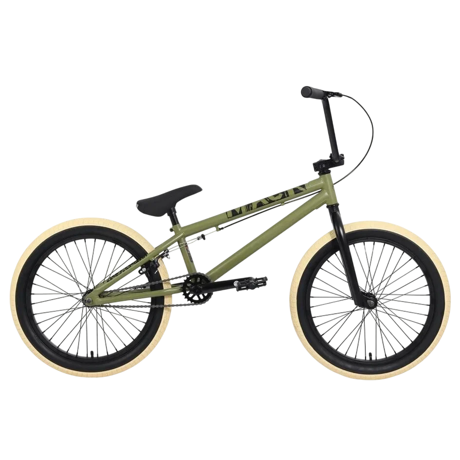 картинка Экстремальный велосипед Tech Team Mack 20'' BMX (хаки) | велосалон Драйв г. Липецк