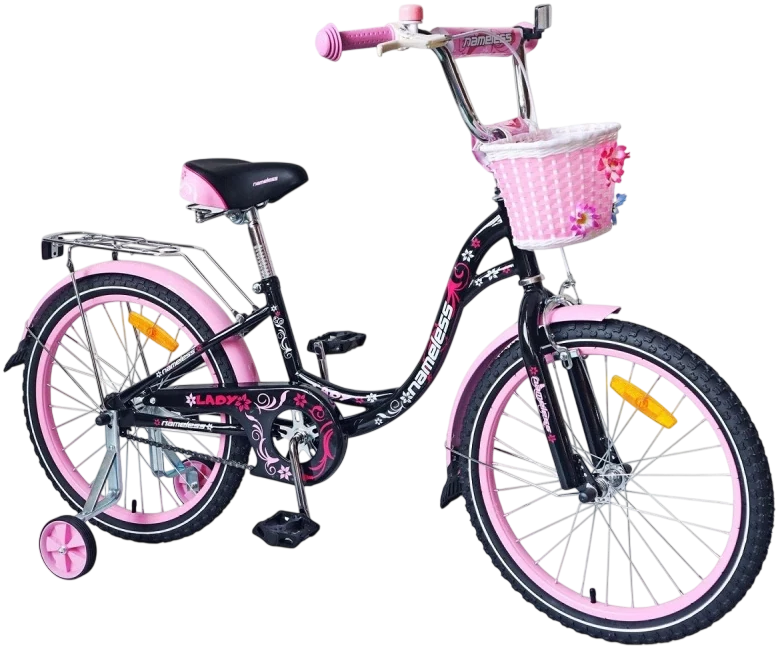 картинка Детский велосипед Nameless Lady 16" (черный) | велосалон Драйв г. Липецк