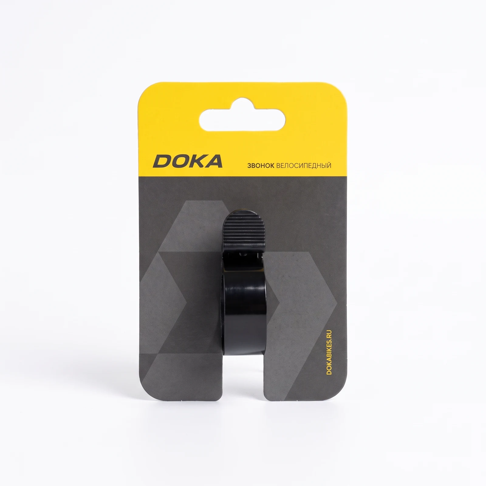 картинка Звонок велосипедный Doka QD21 (черный) | велосалон Драйв г. Липецк