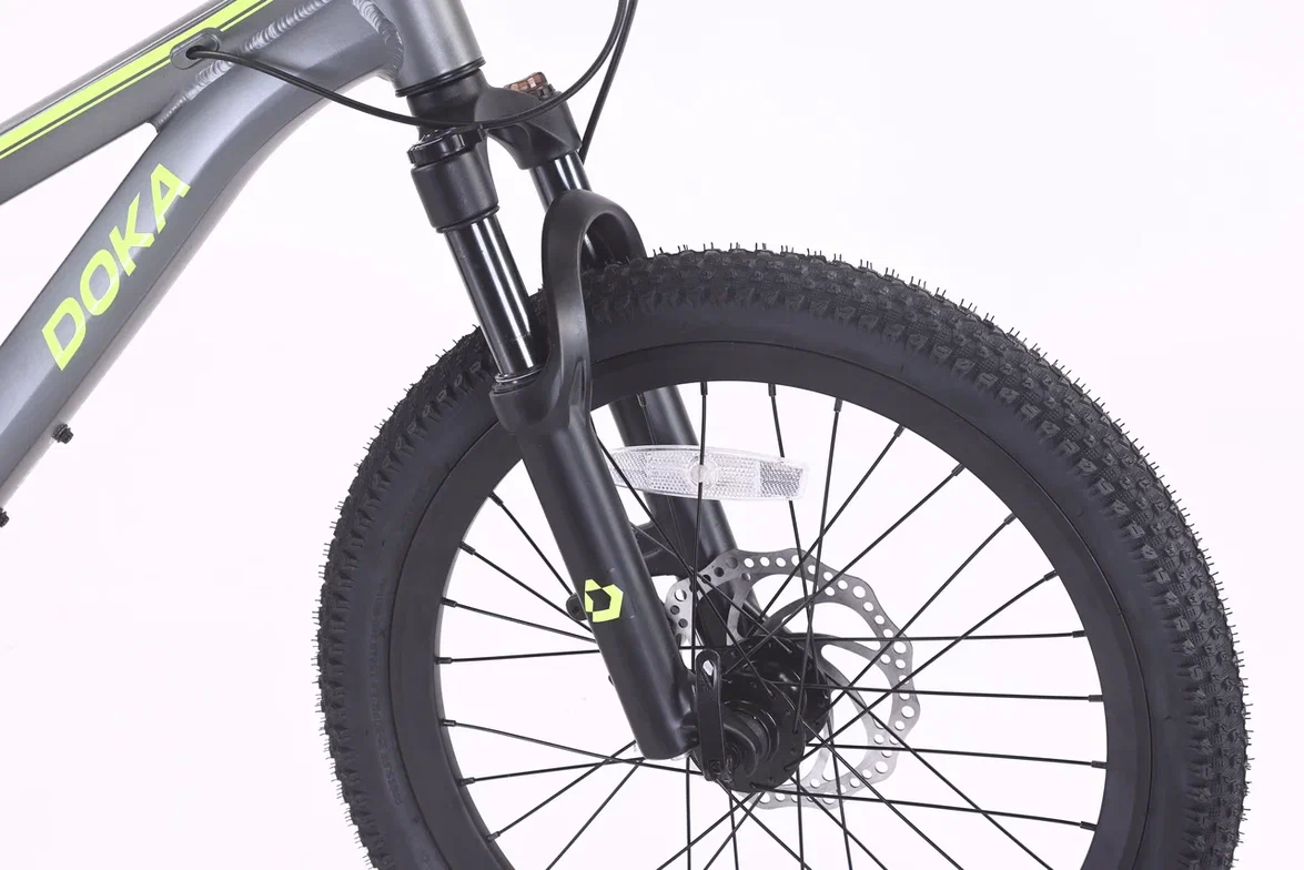 Велосипед Doka Темп 20" 2.0 (серый) 2026 (9,5")
