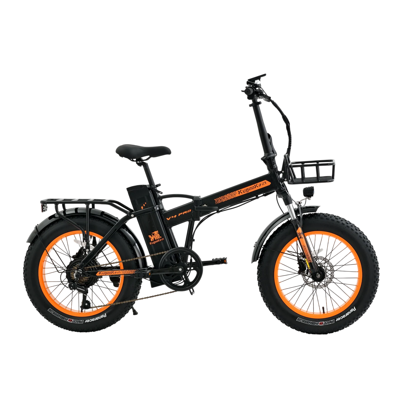 картинка Электровелосипед Kugoo V4 Pro (черный) 2025 | велосалон Драйв г. Липецк