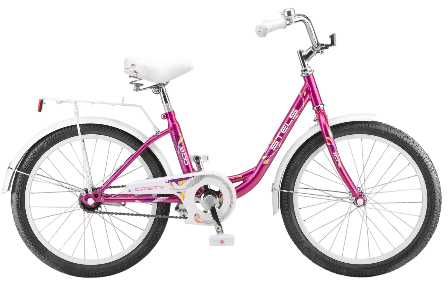 картинка Велосипед Stels Cristy 200 C 20'' (розовый) | велосалон Драйв г. Липецк