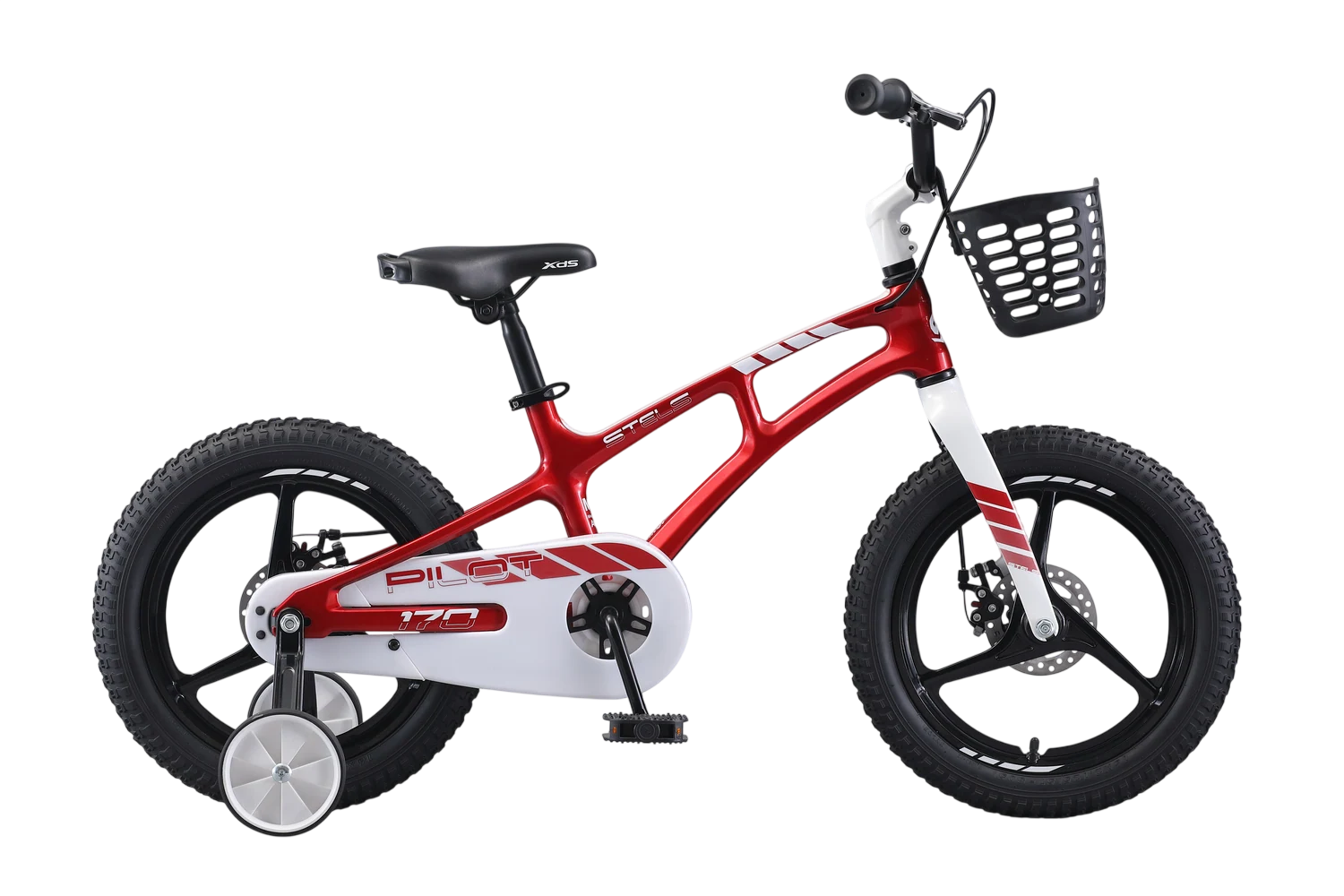картинка Детский велосипед Stels Pilot 170 MD 16'' (красный) | велосалон Драйв г. Липецк