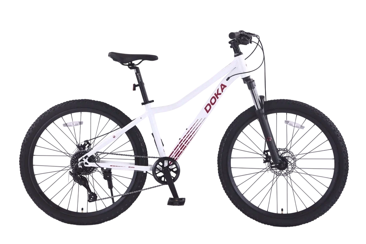 Велосипед Doka Искра 27,5" (белый) 2026 (15")