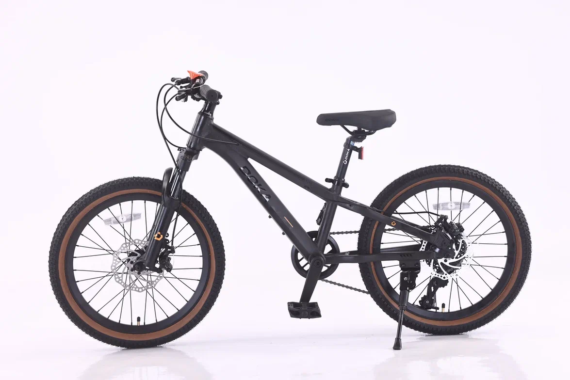 Велосипед Doka Темп 20" 2.0 (черный) 2026 (9,5")