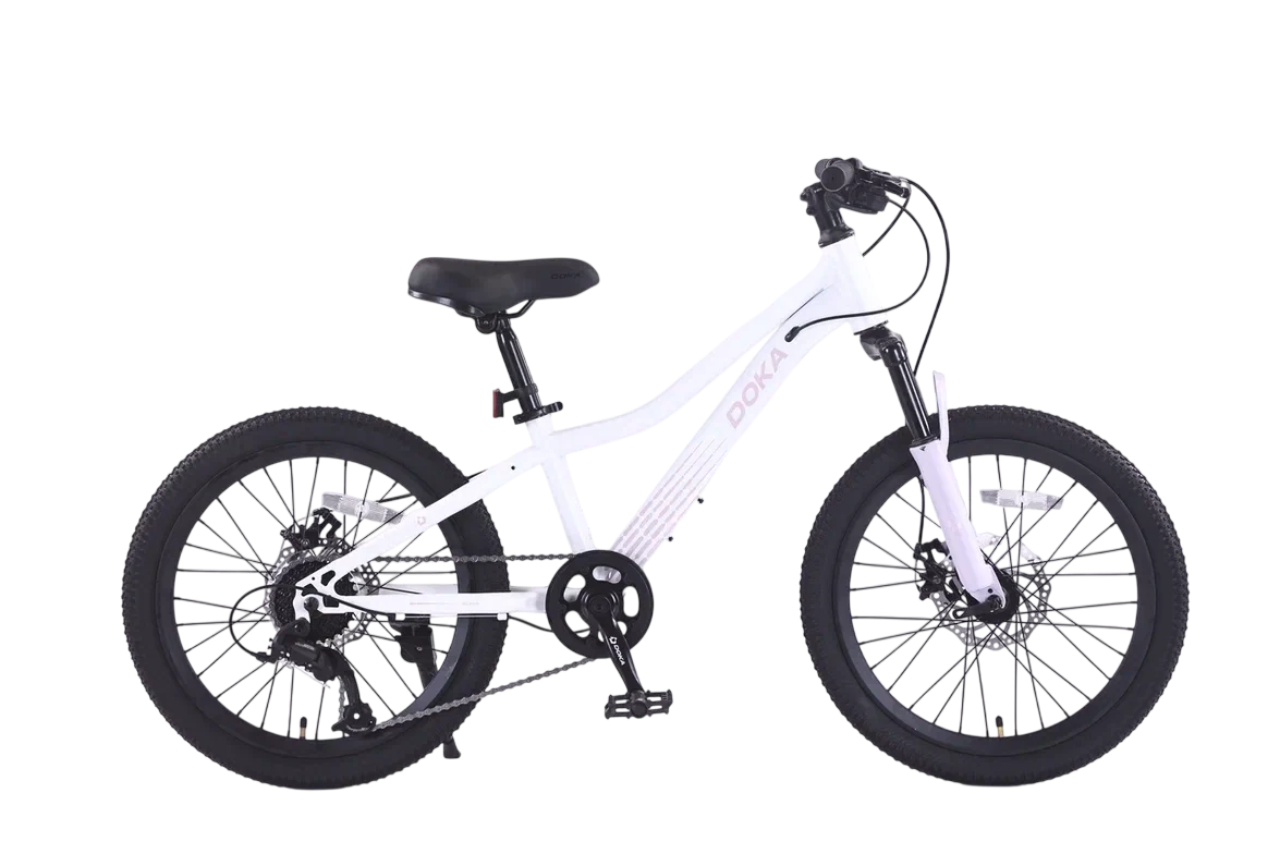 Велосипед Doka Искра 20" (бело- розовый) 2026 (10,5")