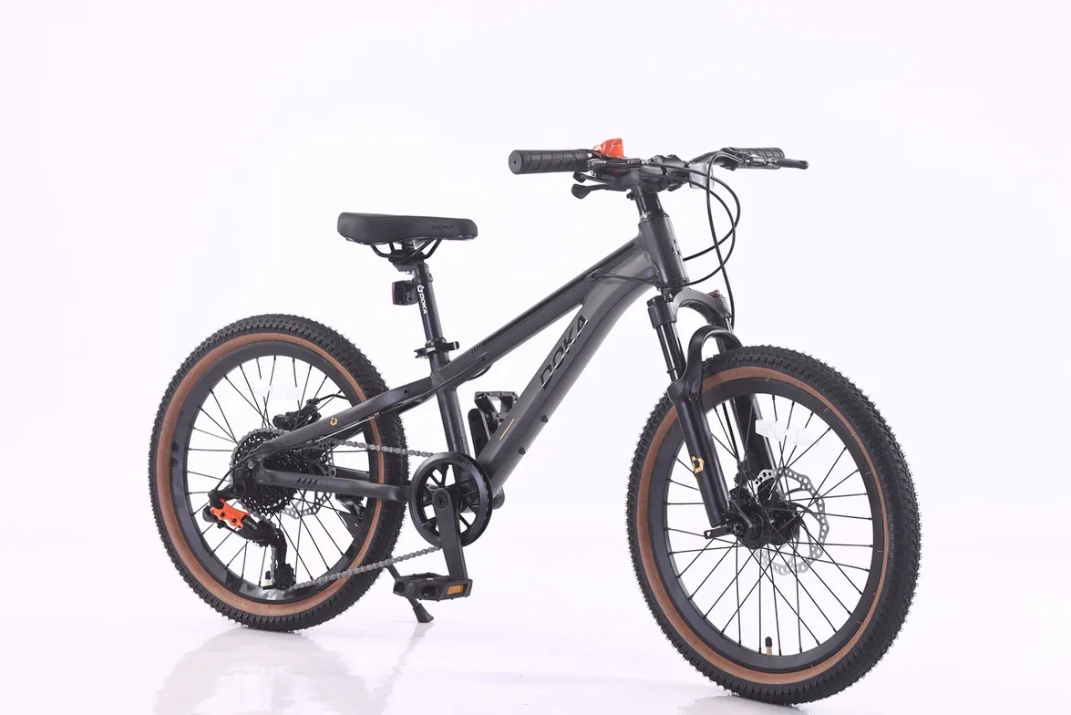 Велосипед Doka Темп 20" 2.0 (черный) 2026 (9,5")